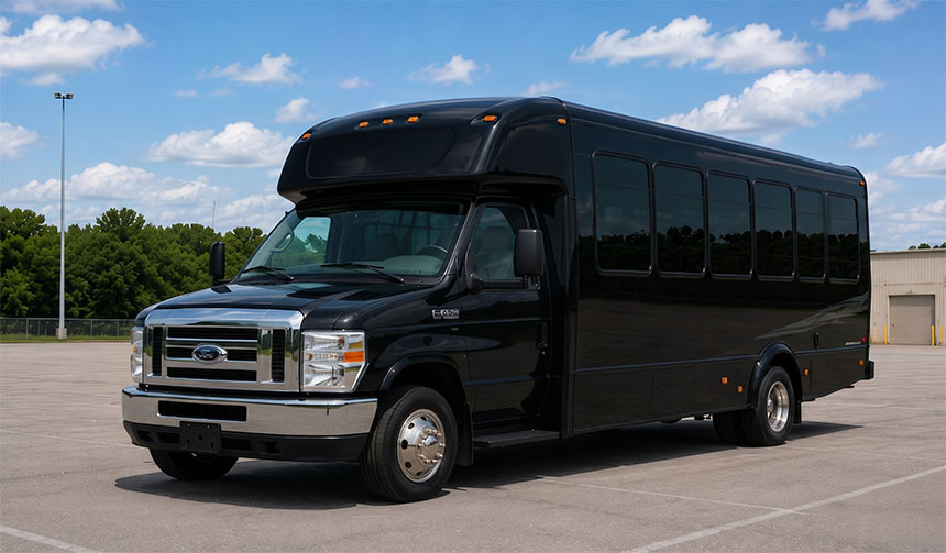 20-passenger minibus for charter in Albuquerque, NM