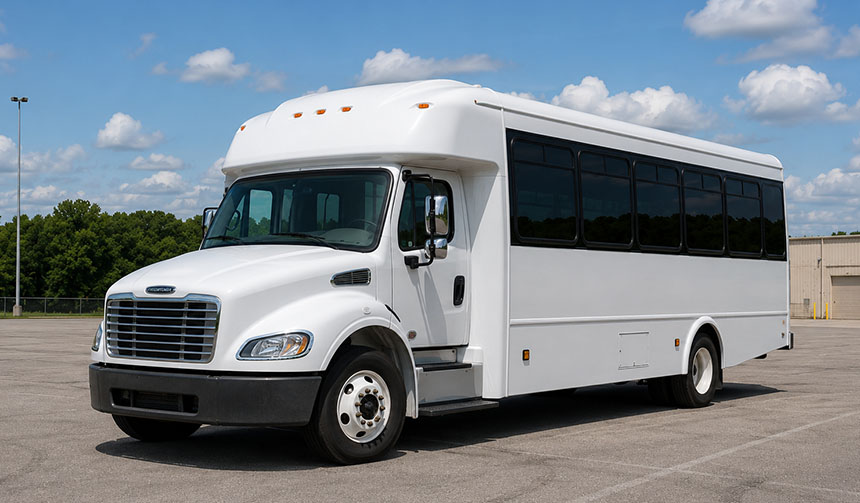 25-passenger minibus for charter in Albuquerque, NM